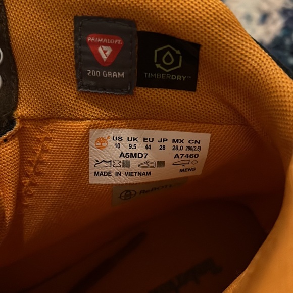 New Timberland Waterproof Winter Boots hiking snow rain Size 10 - Picture 7 of 12